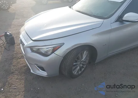 2019 Infiniti Q50 3.0T Luxe from USA, damaged, VIN JN1EV7AR0KM554750